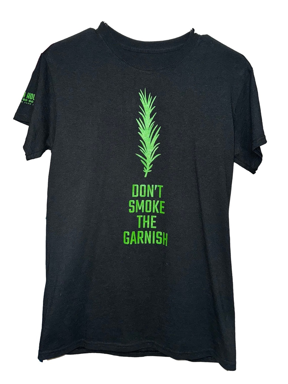Gildan Black Hash House A Go Go "Don't Smoke The Garnish" T-Shirt